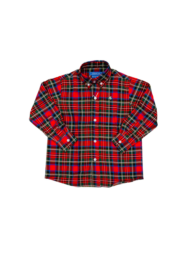 Roscoe Wales Plaid Button Down