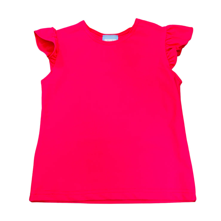 Hot Pink Angel Sleeve Top