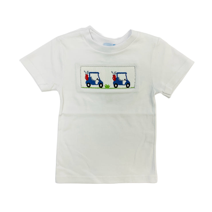 Wh Golf Cart Smock SS Tee