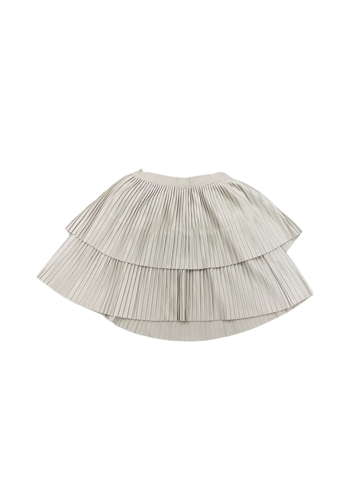 Alpaca Pleated Skirt