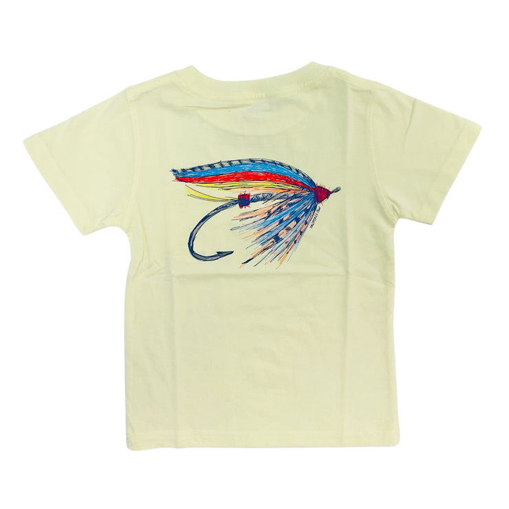 Light Yellow Let It Fly SS Tee