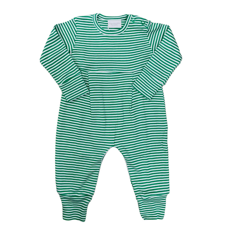 Green Stripe PJ Coverall