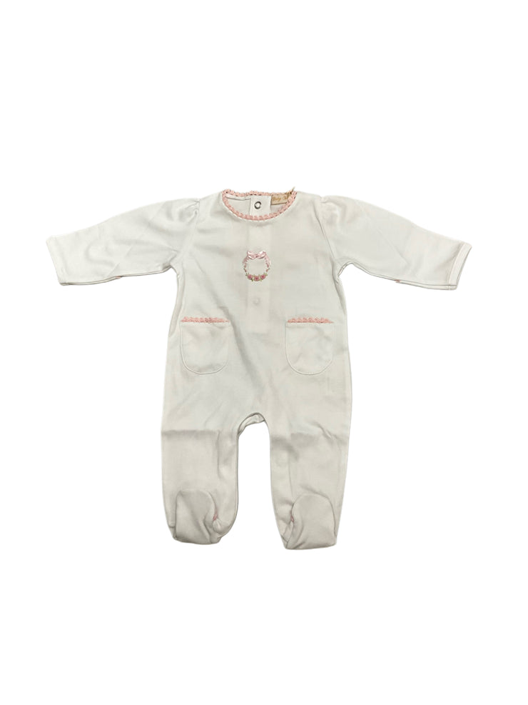 Pk Bow Rose Pockt Crocht Foot