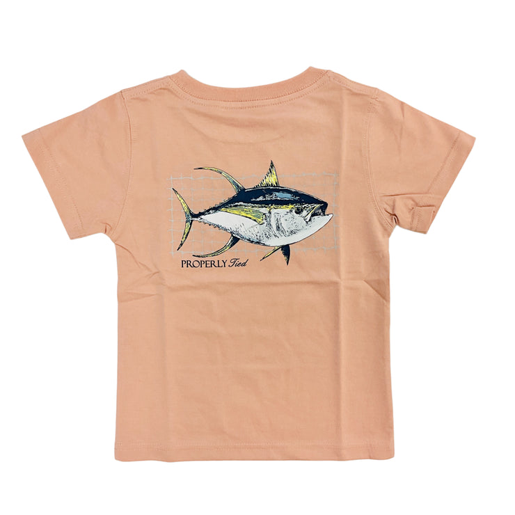 Peach Tuna SS Tee