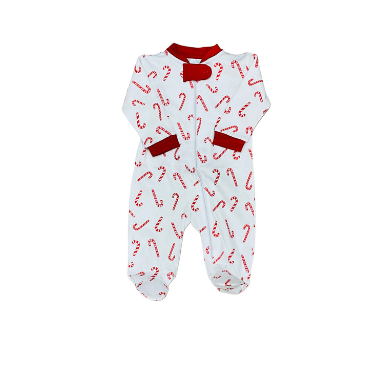 White Candy Cane Onesie