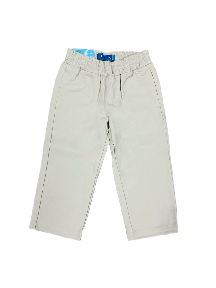 Charlie Pull On Khaki Twill