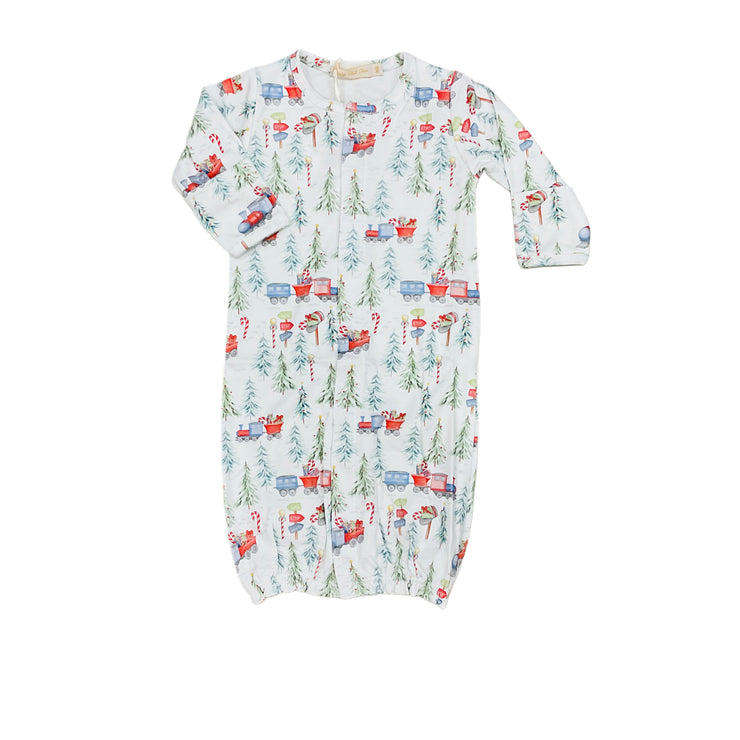 Polar Express Print Conv Gown