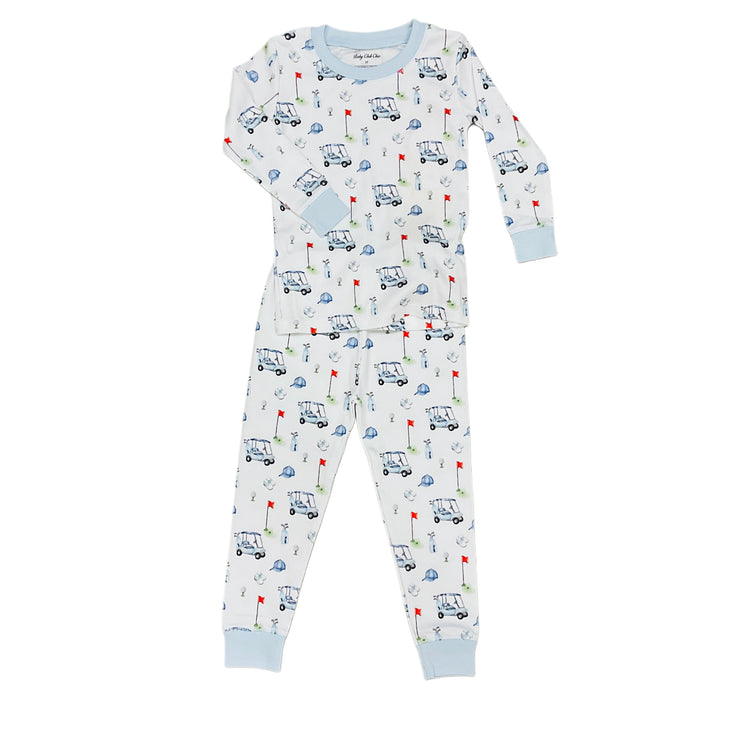 Golf Club Print Kid PJ Set