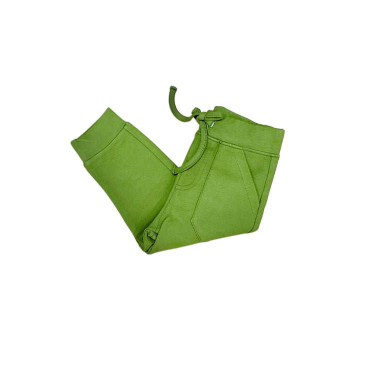 Green French Terry Jogger