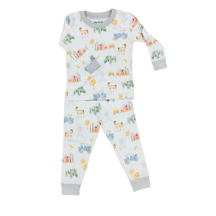 Tractor Farm Kid PJ Set