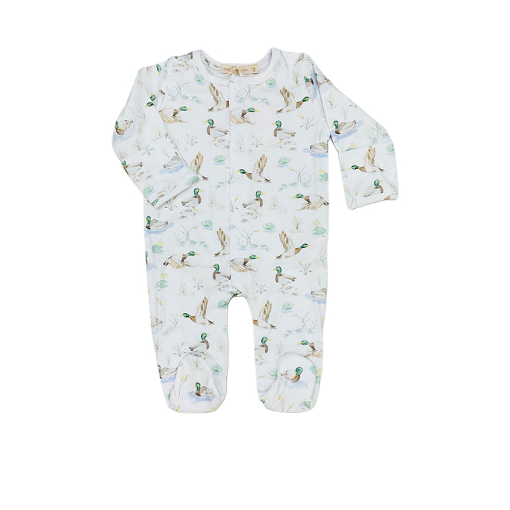 Mallard Ducks Print Footie