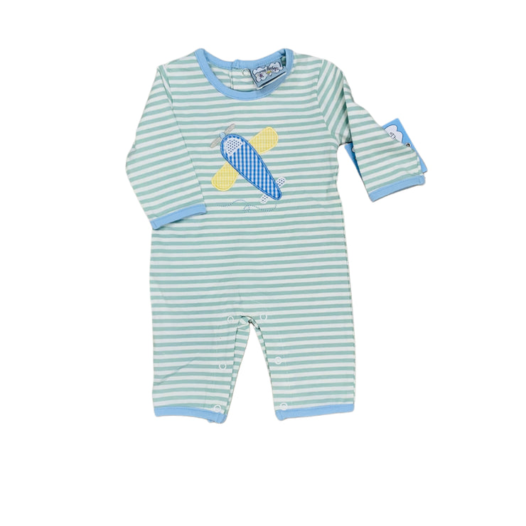 Airplane Applique Romper 3S