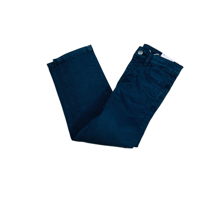 Navy 5 Pkt Slim Fit Basic Pant