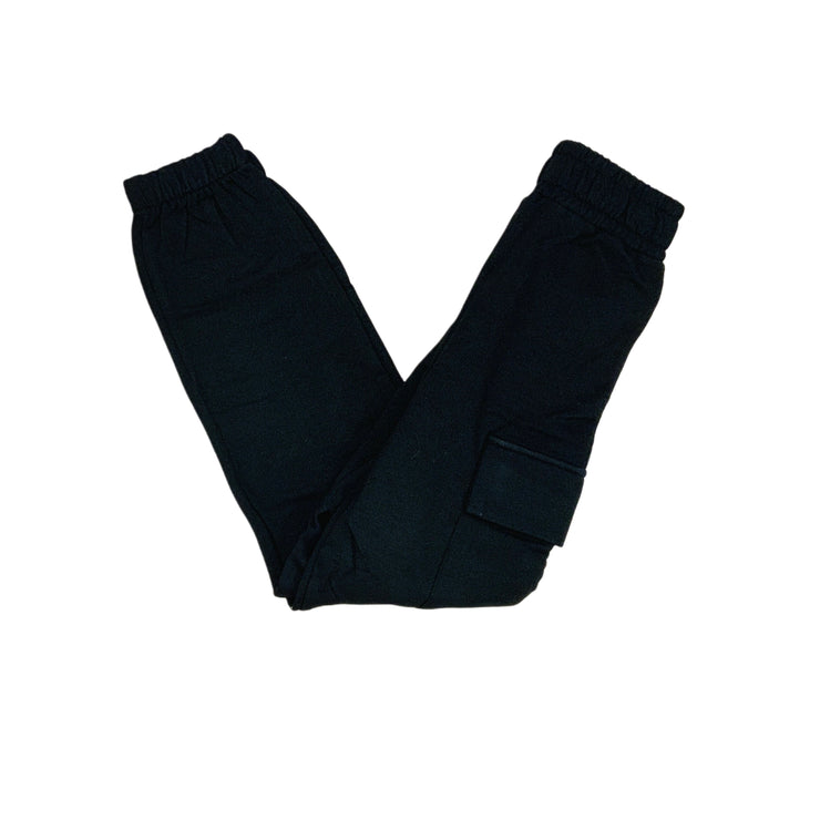 Black Cargo Jogger Pant