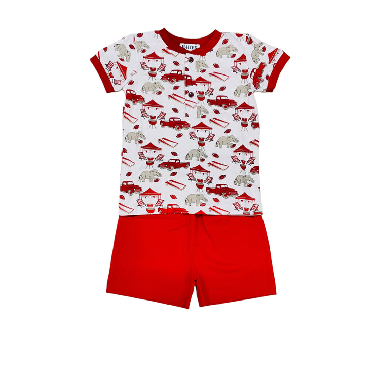 Elephant Boy Short Set
