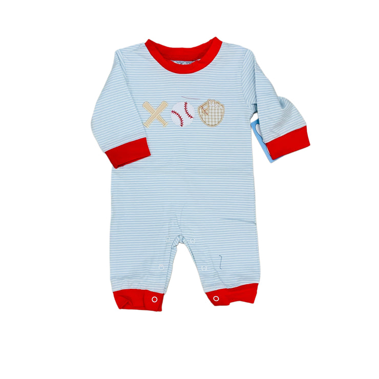 Baseball Applique Romper 3S