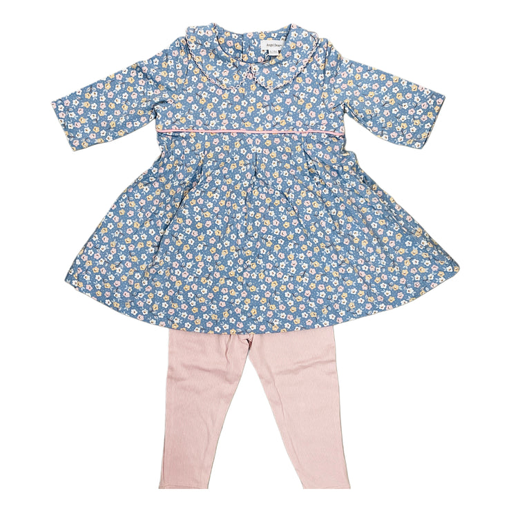 Bl/Pk Country Calico w Legging