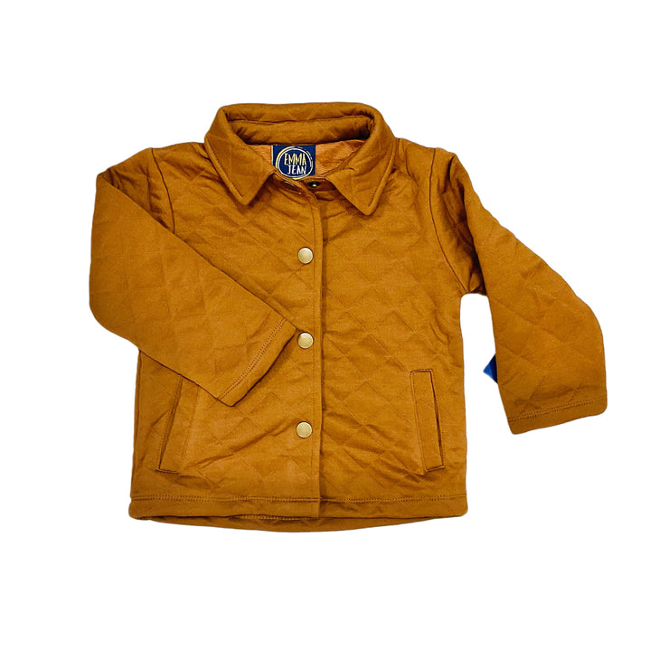 Brown Quilted Jacket