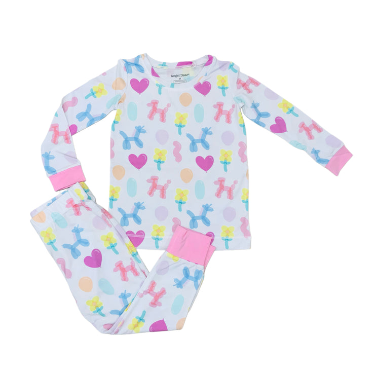 Pk Balloon Animal LS PJ Set