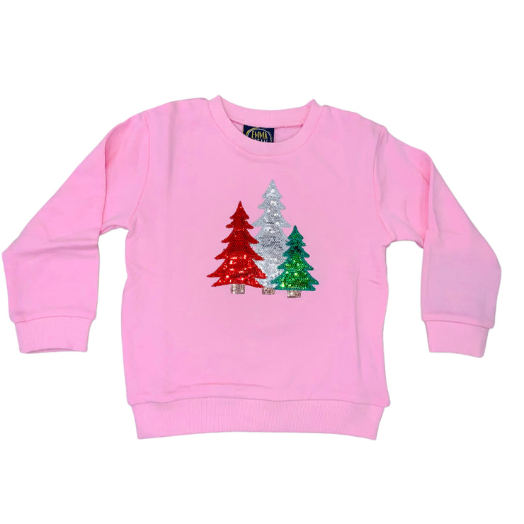 Sparkly Cmas Tree Sweatshirt