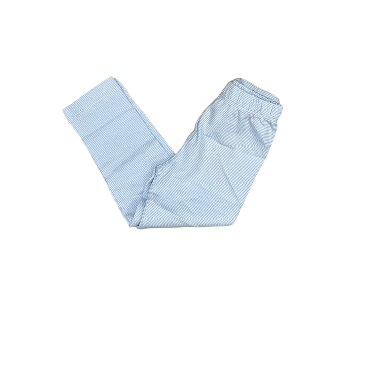 Baby Blue Stripe Leggings 25
