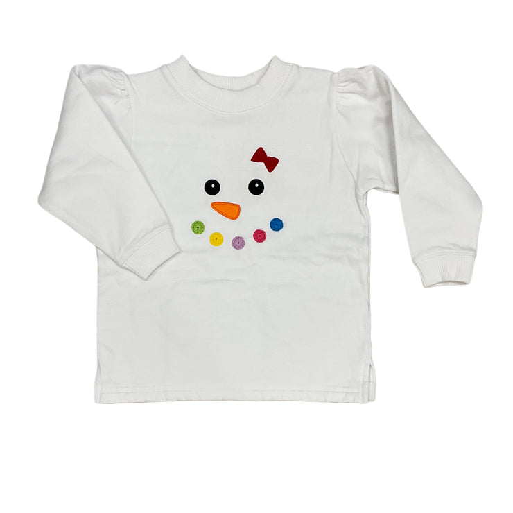 Snowman G Wht Sweatshirt 25