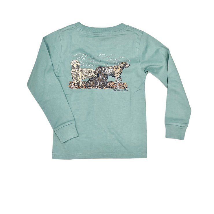 Fog Hunting Dogs LS Tee