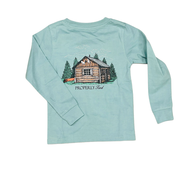 Marine Mist Cabin LS Tee