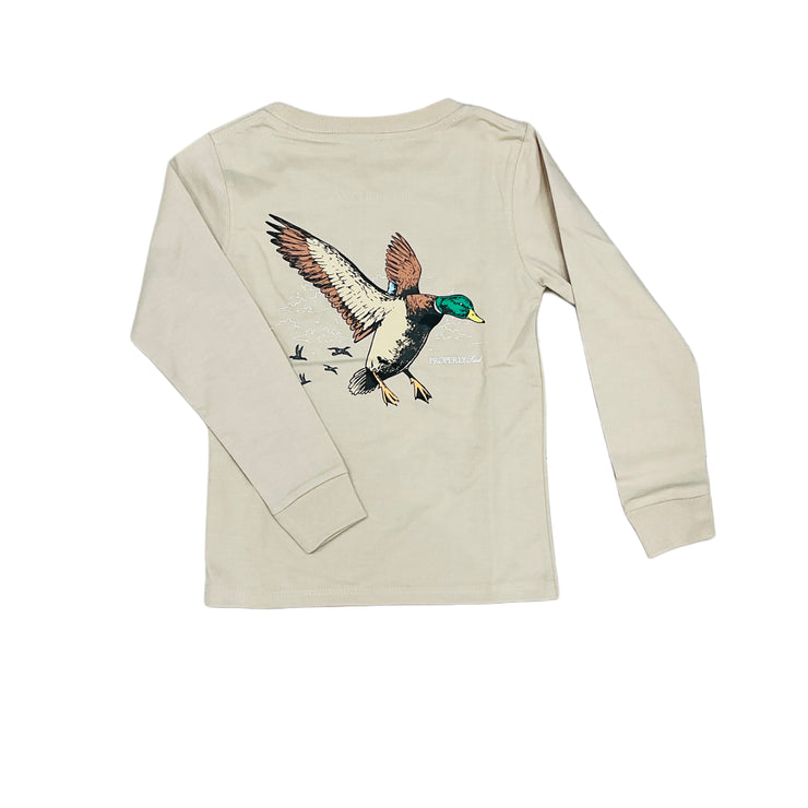 Linen Marllard Flight LS Tee