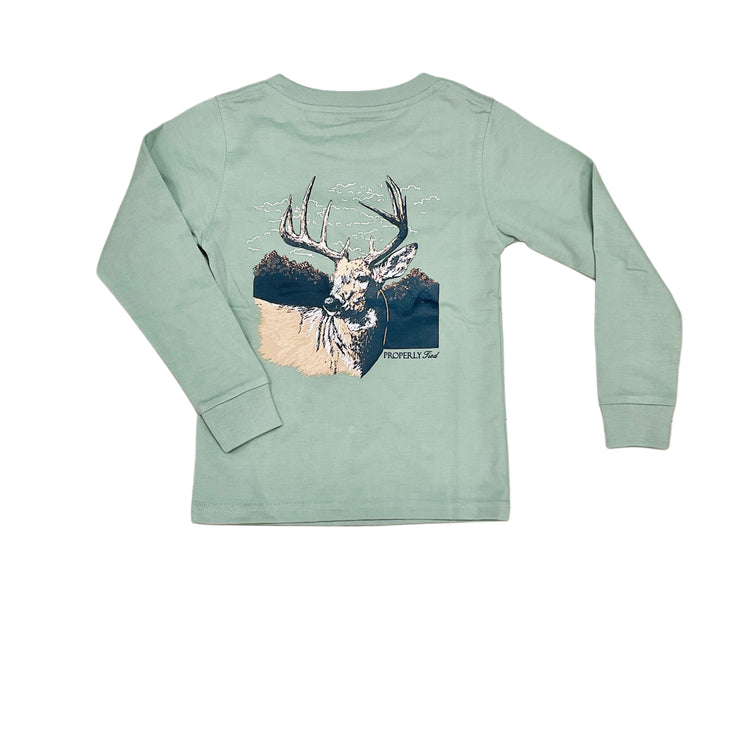Sage Buck LS Tee