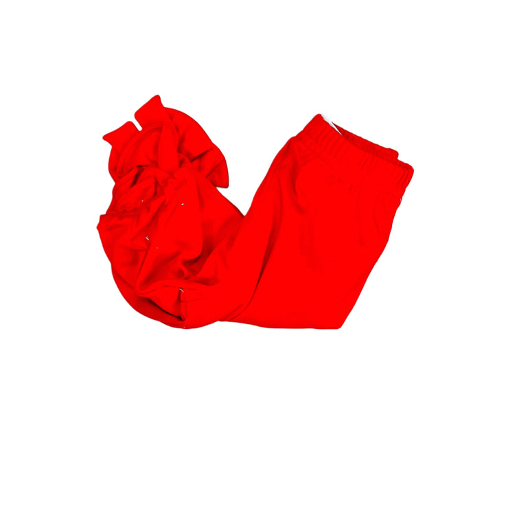 Red Knit Noelle Bow pant_z25