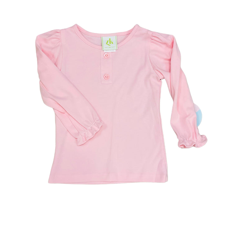Pink Knit Blair Blouse_z25
