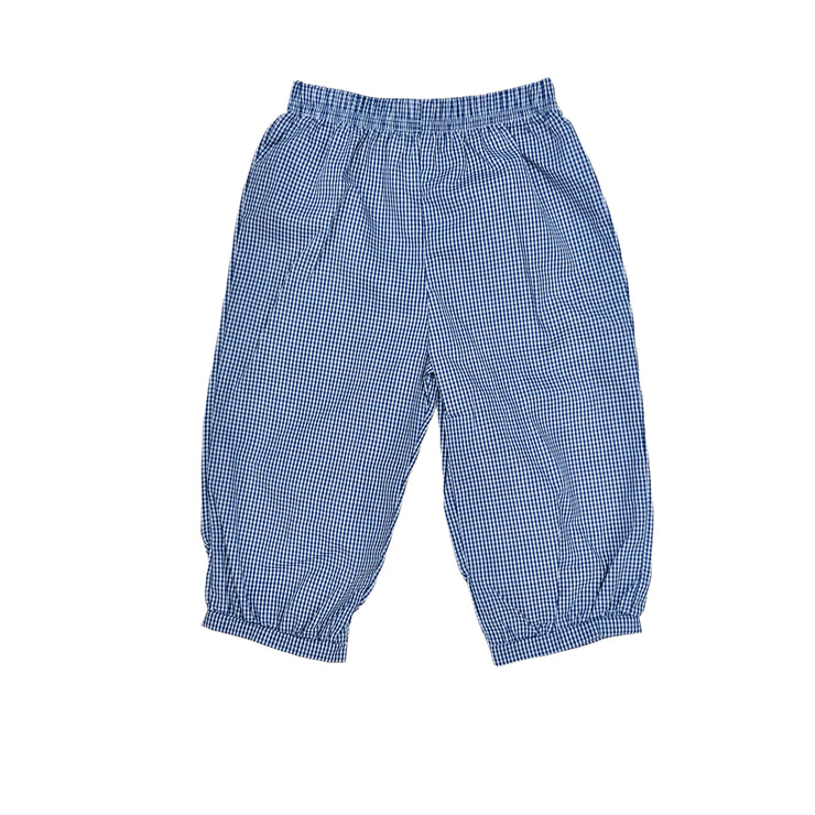 Adam Navy Mini Ging Pant z24