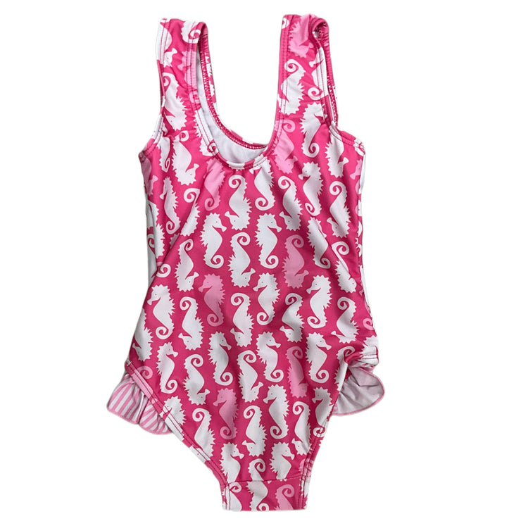 Happy Pink Seahorse Delaney Suit