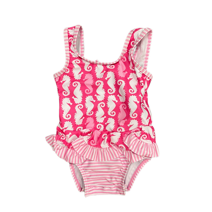 Happy Pink Seahorse Stella Suit