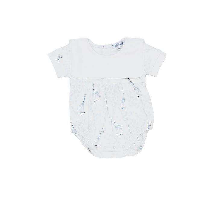 Blue Giraffe Print Bubble