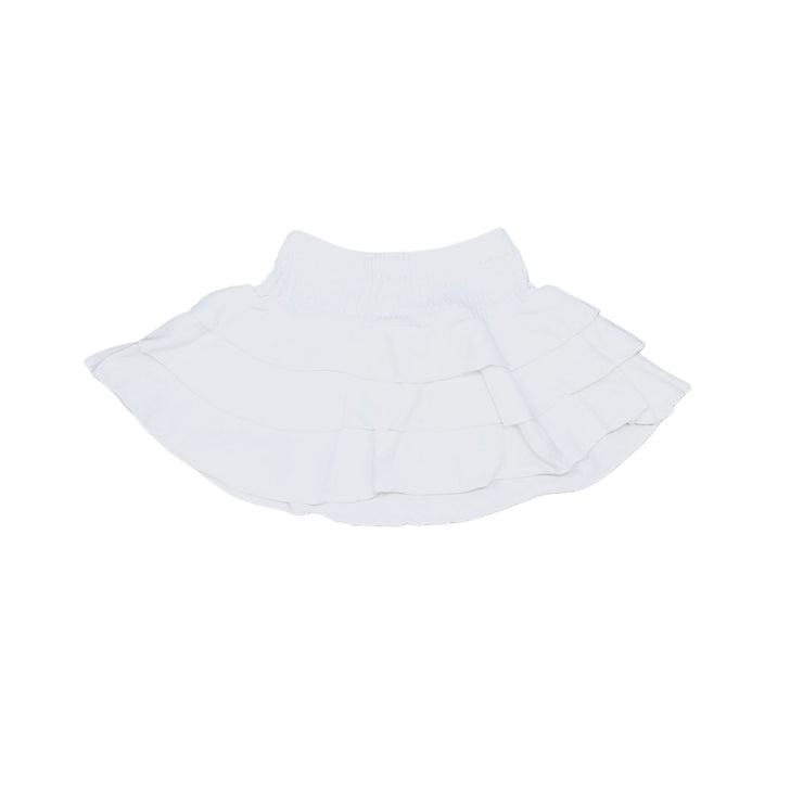 White Smocked Skirt