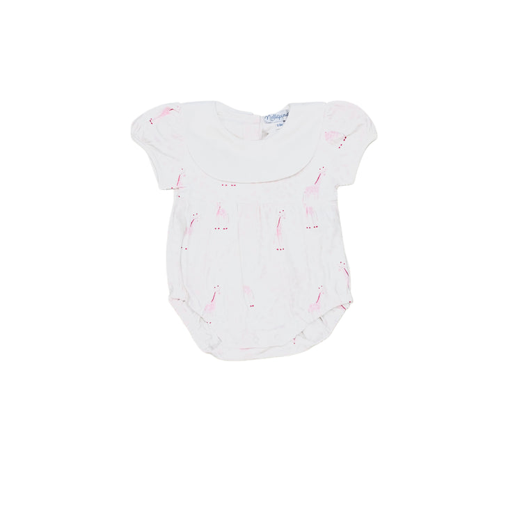 Pink Giraffe Print Bubble