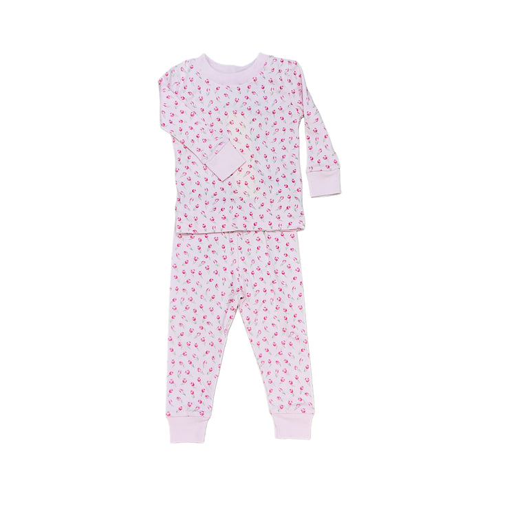 Pk Tulip Blossoms PJ Snug Set