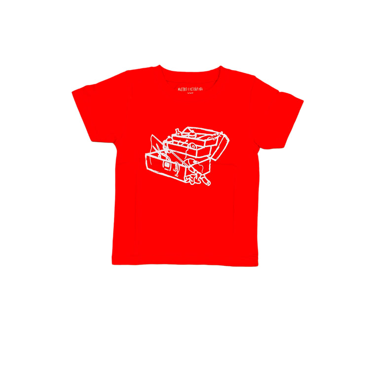 Red Tackle Box Tee