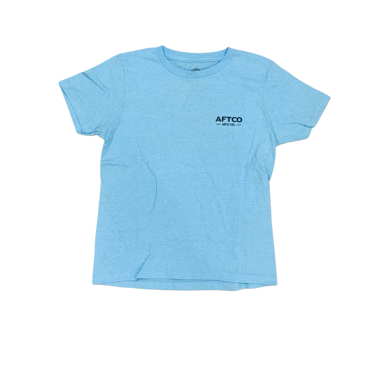 Neon Sky Blue Fetch Tee SS