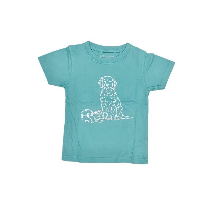 Seafoam Green Sports Pup Tee