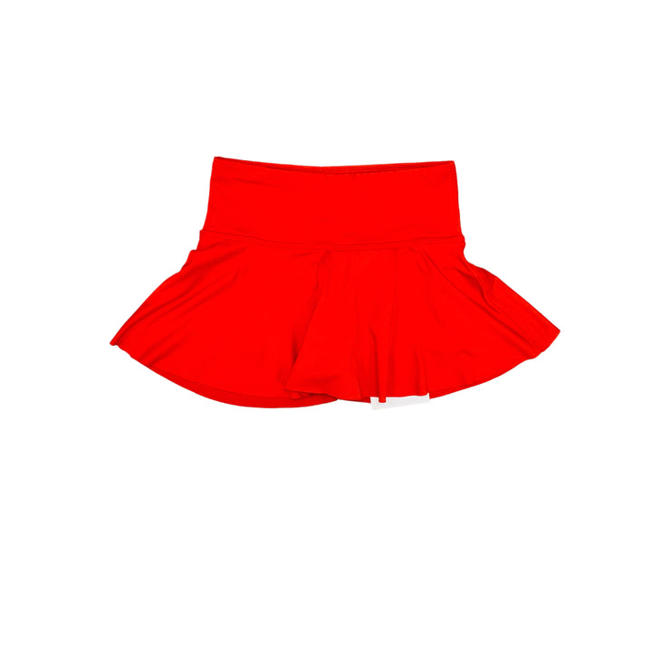 Red Athletic Skirt H25