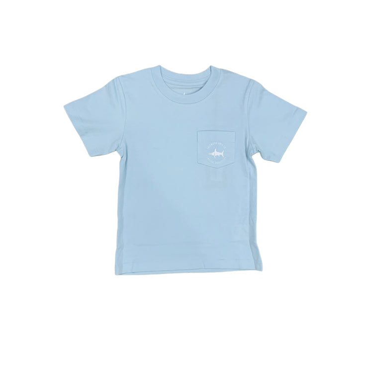 Lt Blue Offshore Boat Tee