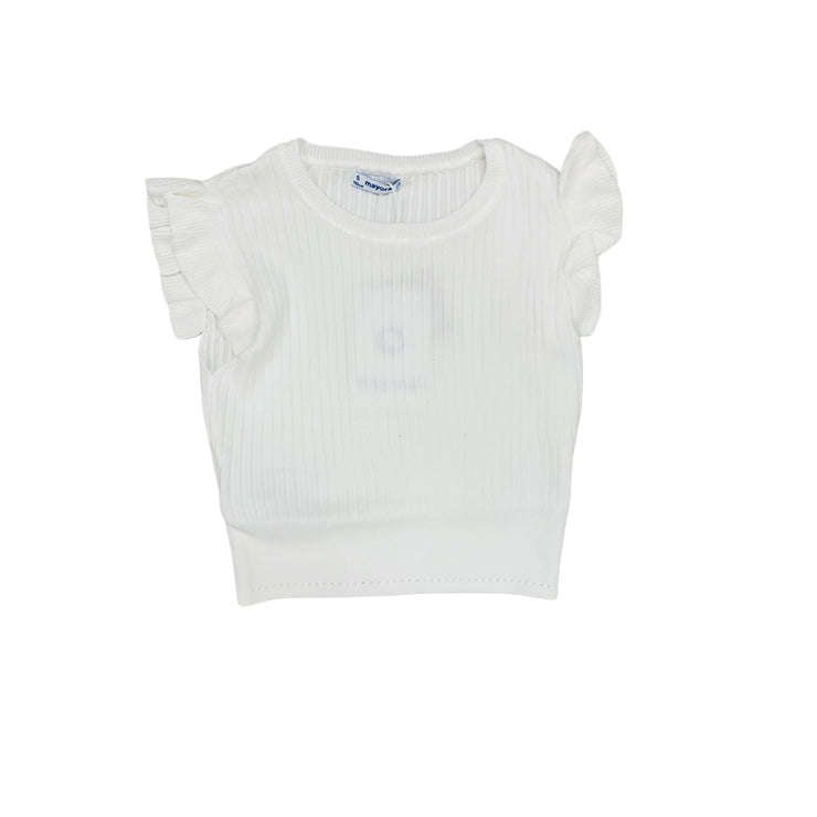 Natural Ribbed Top