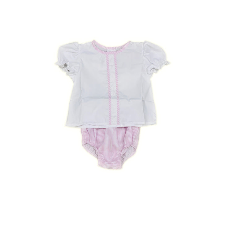 Pink/White Stripe Ruby Set