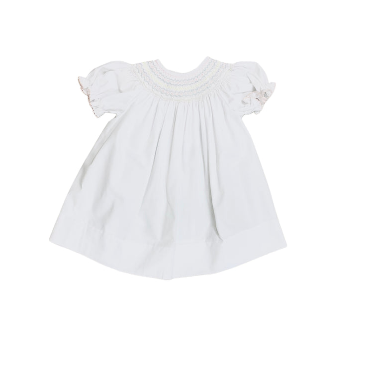 White/Pastel Smock Bishop