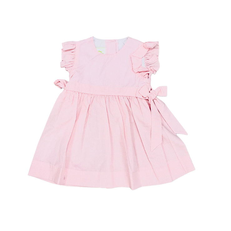 Nova Pk Mini Ging Dress Z25