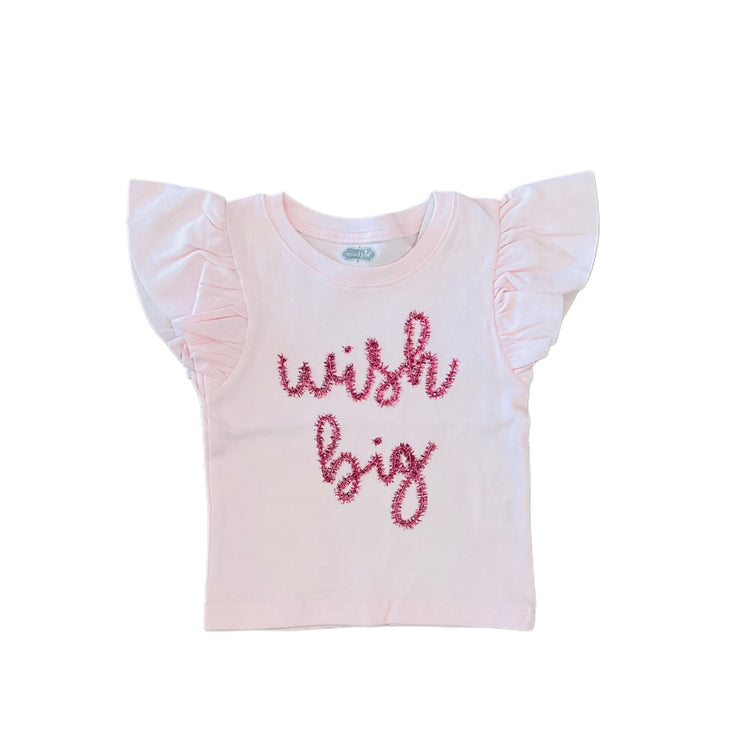 Wish Big Girl Birthday Tee
