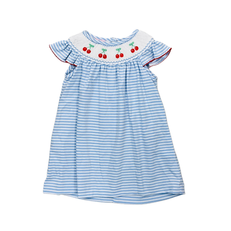 Blue Str Cherries Dress PB